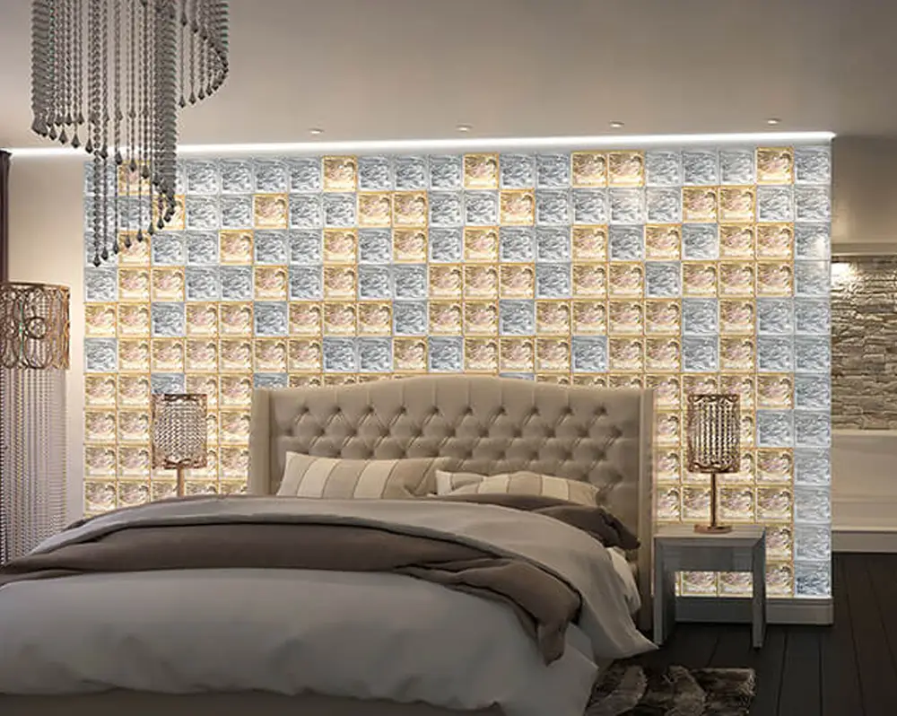 glass blocks, glass bricks