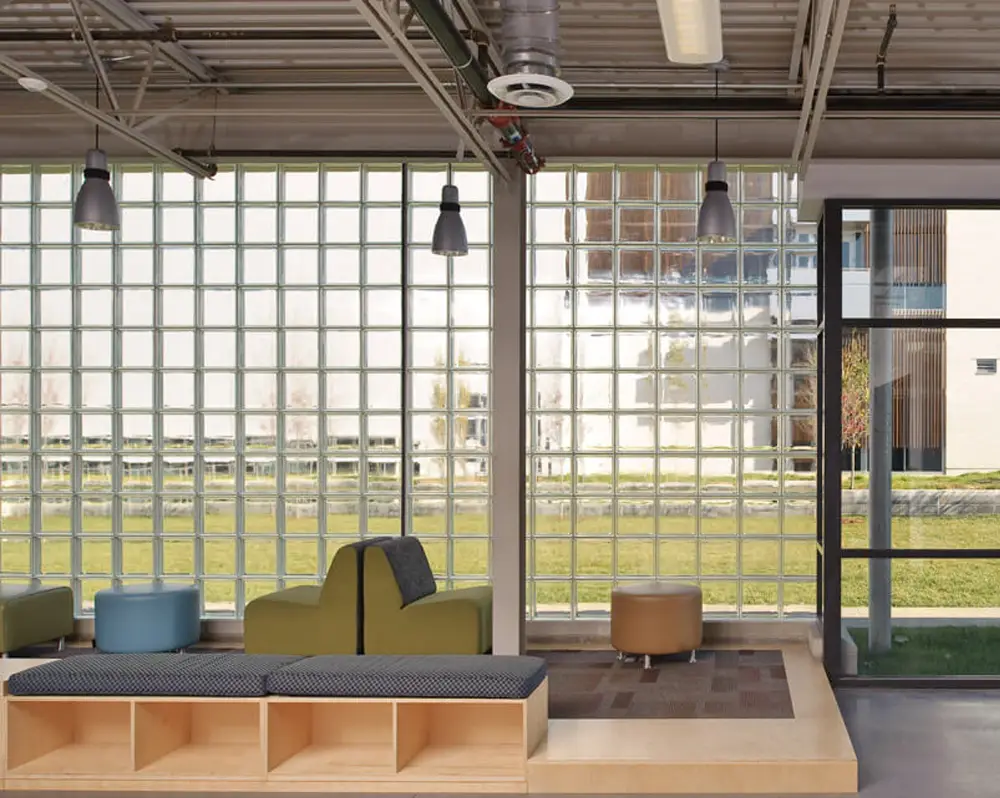 glass blocks, glass bricks