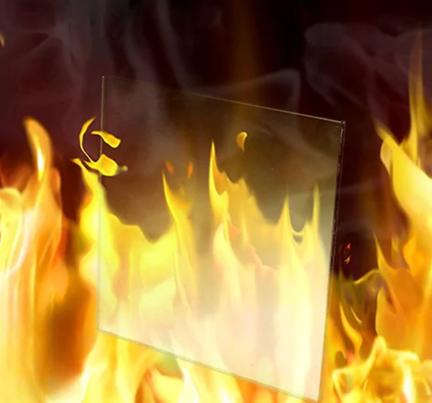 SINGLE LAYER FIRE-RATED GLASS
